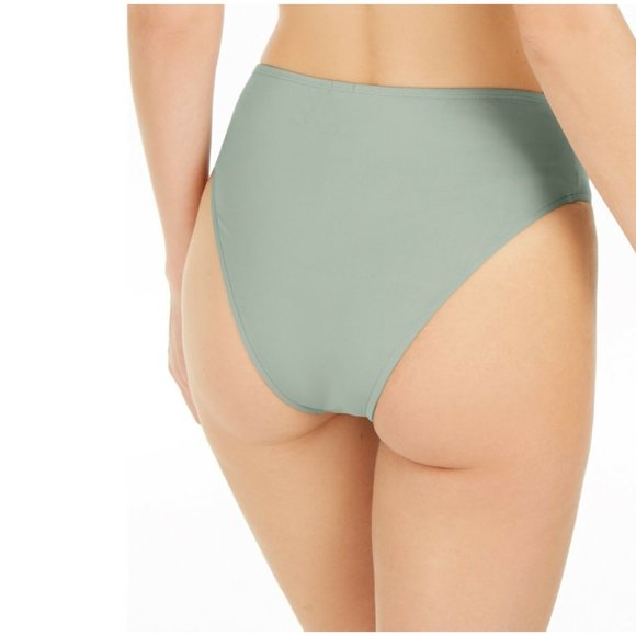 Onia x WeWoreWhat 2pc Bikini Jadeite Striped Lydia Top & Emily Bottom L NWT - Picture 9 of 9